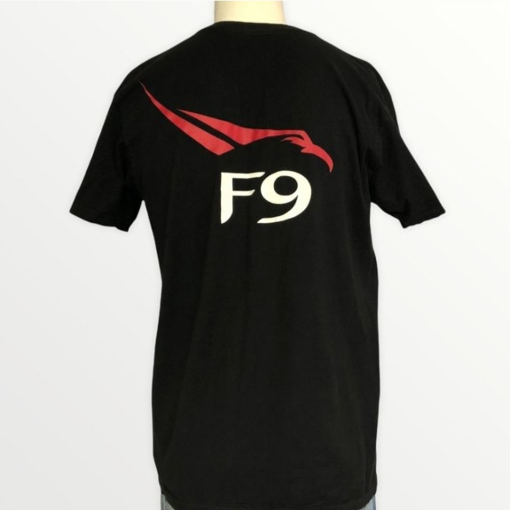 SpaceX Falcon9 Official Black T-Shirt